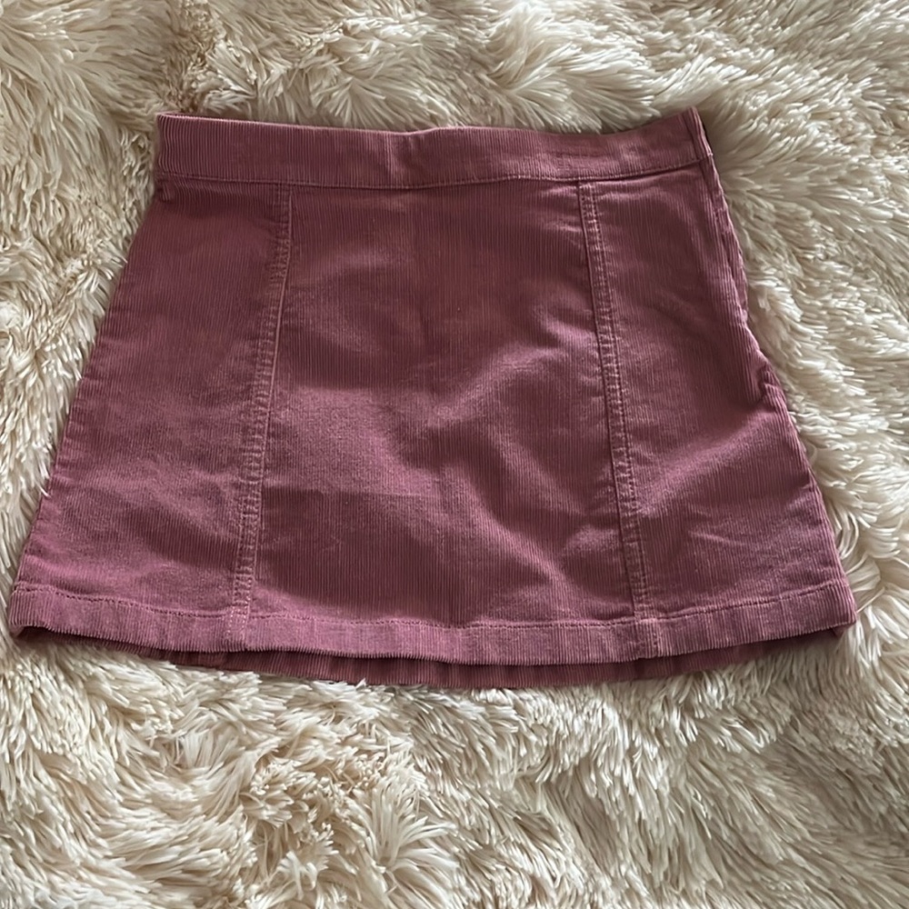 Girls crew cuts corduroy pink skirt size 6-7